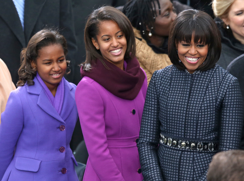 Malia And Sasha Obama Praise Mom Michelle In Rare Interview For